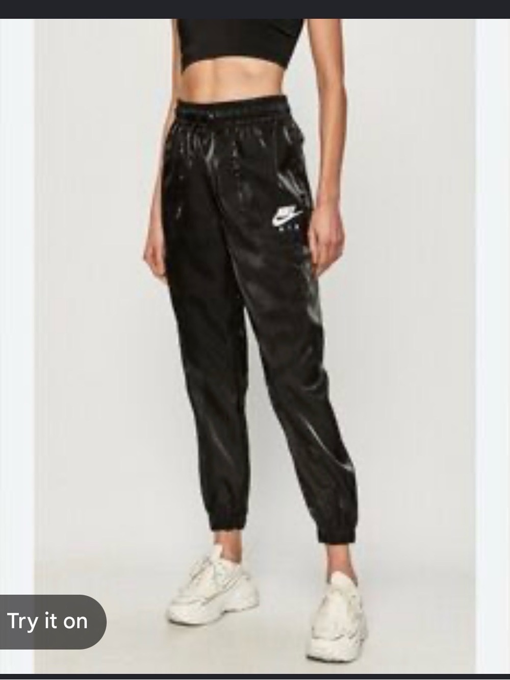 Nike air Black Women's Sheen Joggers